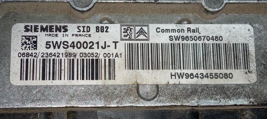 CENTRALITA-DE-MOTOR-CITROEN-C3-1-4-HDi-68-CV-Ano-2003-Auto-Desguace-Luque