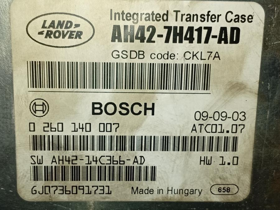 CENTRALITA-CAMBIO-AUTOMATICO-LAND-ROVER-DISCOVERY-IV-3-0-TDV6-Ano-2009-Auto-Desguace-Luque