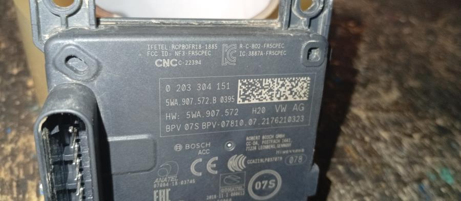 SENSOR-DISTRONIC-CUPRA-FORMENTOR-KM7-1-5-16V-TSI-ACT-149-CV-Ano-2021-Auto-Desguace-Luque