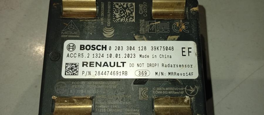 SENSOR-DISTRONIC-DACIA-SPRING-ELECTRIC-ELECTRICO-48-KW-65-CV-Ano-2024-Auto-Desguace-Luque