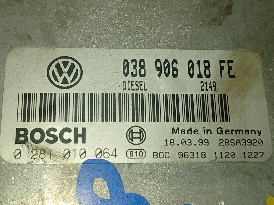 CENTRALITA-DE-MOTOR-VOLKSWAGEN-PASSAT-BERLINA-3B2-1-9-TDI110CV-Ano-1999-Auto-Desguace-Luque