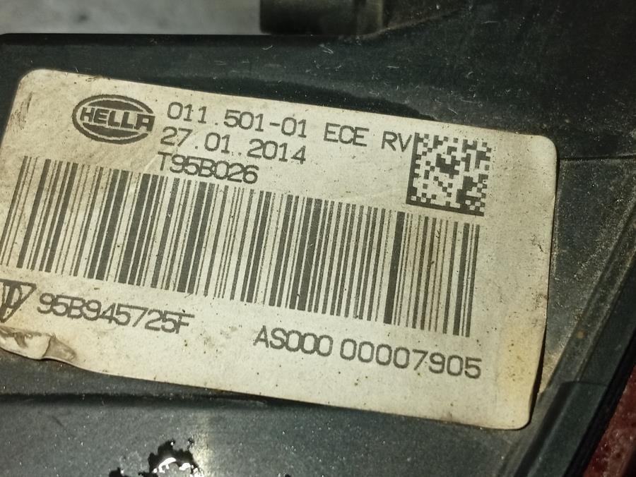 PILOTO-TRASERO-IZQUIERDO-PARAGOLPES-PORSCHE-MACAN-TYP-3-0-CAT-340-CV-Ano-2014-Auto-Desguace-Luque