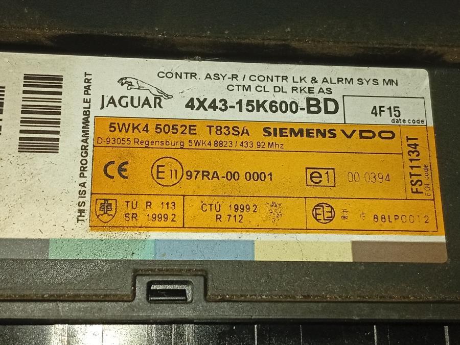 MODULO-CONFORT-JAGUAR-X-TYPE-2-0-DIESEL-131CV-Ano-2005-Auto-Desguace-Luque