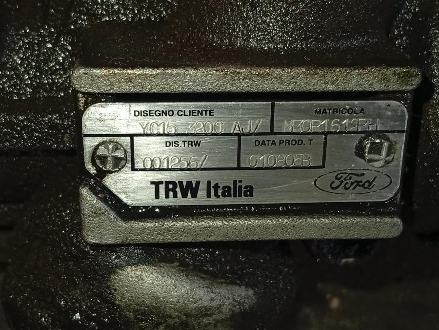CREMALLERA-DE-DIRECCION-HIDRAULICA-FORD-TRANSIT-CAJA-CERRADA-CORTA-FY-2-0-TDDI-101CV-Ano-2006-Auto-Desguace-Luque