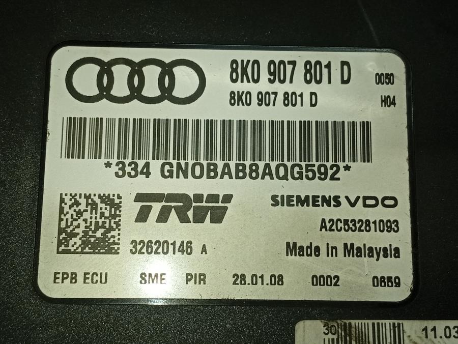 MODULO-ELECTRONICO-AUDI-A-5-COUPE-3-2-V6-24V-FSI-265-CV-Ano-2008-Auto-Desguace-Luque