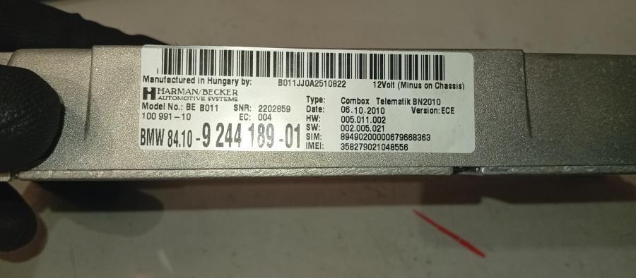 CENTRALITA-DE-BLUETOOTH-BMW-SERIE-5-G30-535D-Ano-2018-Auto-Desguace-Luque