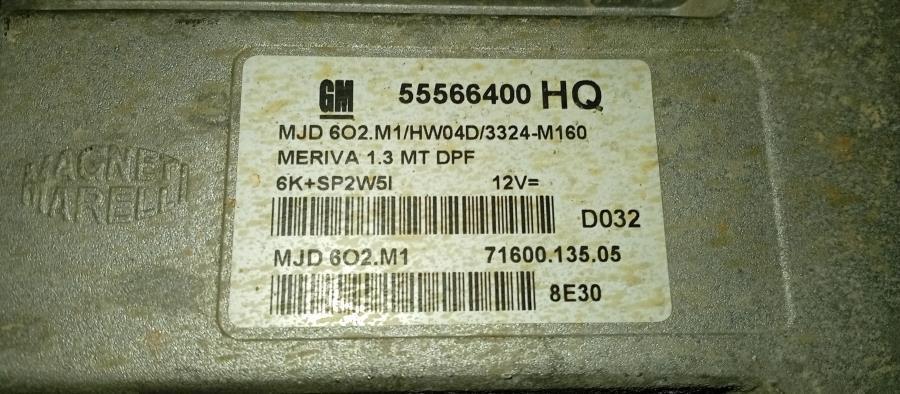 CENTRALITA-DE-MOTOR-OPEL-MERIVA-1-3-CDTI-Ano-2008-Auto-Desguace-Luque