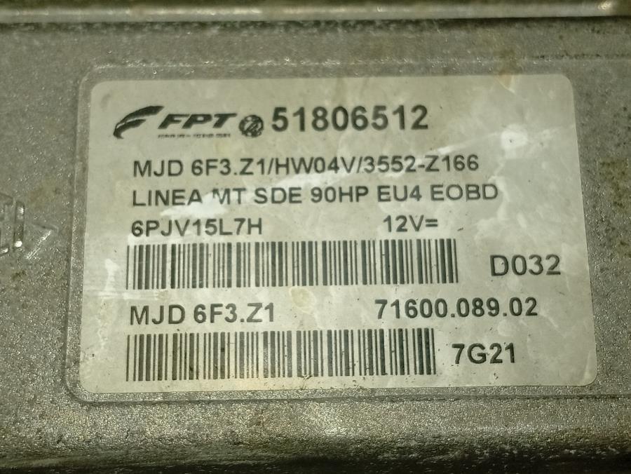 CENTRALITA-DE-MOTOR-FIAT-LINEA-1-3-D-MULTIJET-Ano-2007-Auto-Desguace-Luque