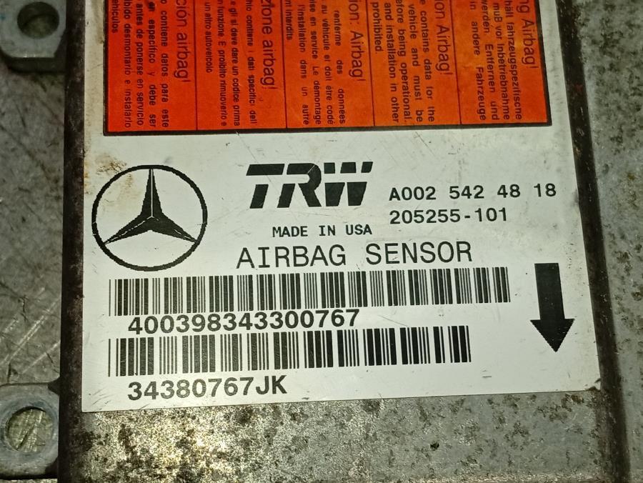 CENTRALITA-DE-AIRBAG-MERCEDES-ML-W-163-3-2-V6-18V-CAT-218-CV-Ano-1998-Auto-Desguace-Luque