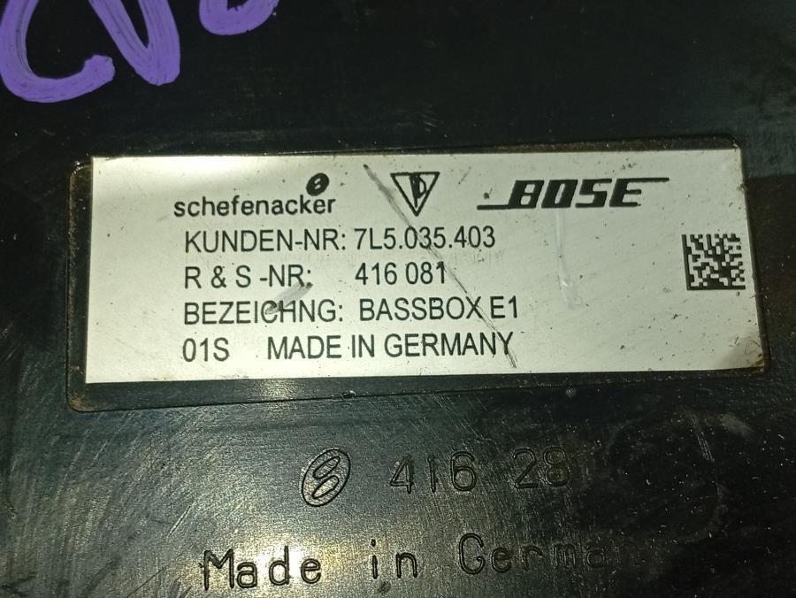 ALTAVOZ-PORSCHE-CAYENNE-4-5-V8-TURBO-CAT-Ano-2004-Auto-Desguace-Luque