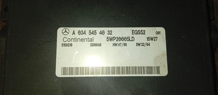 MODULO-CONFORT-MERCEDES-CLASE-E-W210-270-CDI-Ano-2003-Auto-Desguace-Luque