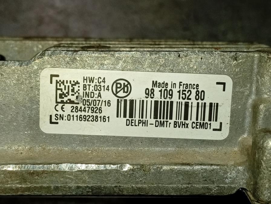 CENTRALITA-START/STOP-PEUGEOT-3008-1-2-12V-E-THP-131-CV-Ano-2016-Auto-Desguace-Luque