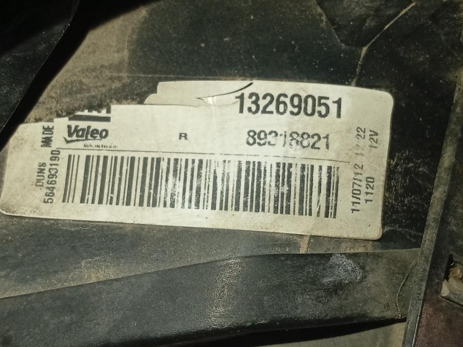 PILOTO-TRASERO-DERECHO-OPEL-CORSA-1-2-16V-Ano-2012-Auto-Desguace-Luque