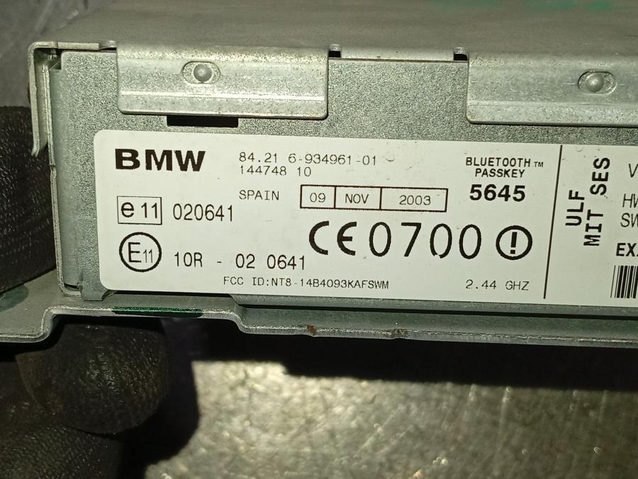 CENTRALITA-BLUETOOTH-BMW-SERIE-X3-3-0-Ano-2007-Auto-Desguace-Luque