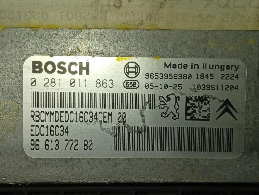 CENTRALITA-DE-MOTOR-PEUGEOT-307-1-6-HDI-90CV-Ano-2005-Auto-Desguace-Luque