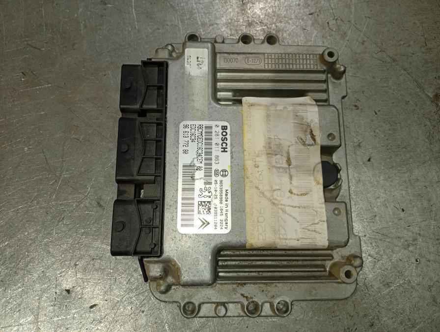 CENTRALITA-DE-MOTOR-PEUGEOT-307-1-6-HDI-90CV-Ano-2005-Auto-Desguace-Luque