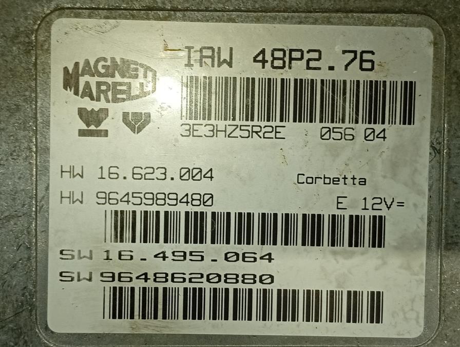 CENTRALITA-DE-MOTOR-PEUGEOT-206-1-1-GASOLINA-Ano-2004-Auto-Desguace-Luque