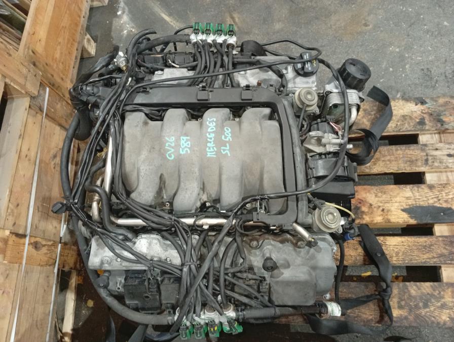 MOTOR-COMPLETO-MERCEDES-CLASE-SL-W230-ROADSTER-SL-500-5-0-V8-306CV-Ano-2002-Auto-Desguace-Luque
