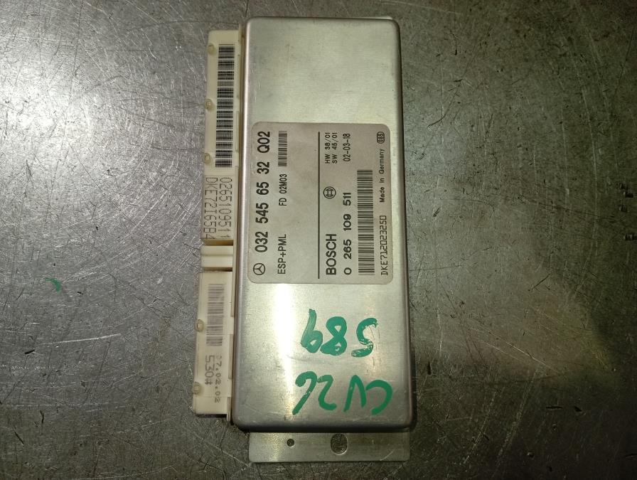 MODULO-ELECTRONICO-MERCEDES-CLASE-SL-W230-ROADSTER-SL-500-5-0-V8-306CV-Ano-2002-Auto-Desguace-Luque